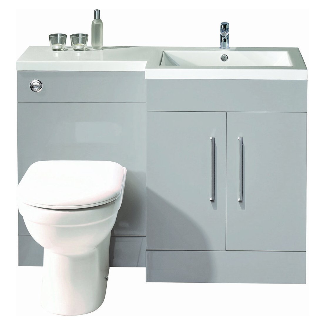 Lewis 1100 L-Shape Combination Unit (Right Hand Basin Option)
