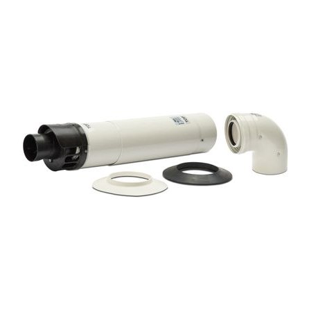 Push-fit EasyFlue 500mm with plume management facility