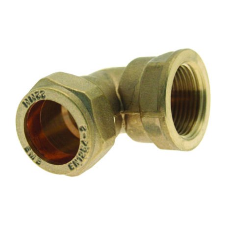 22mm x ¾" Compact Female Compression Elbow