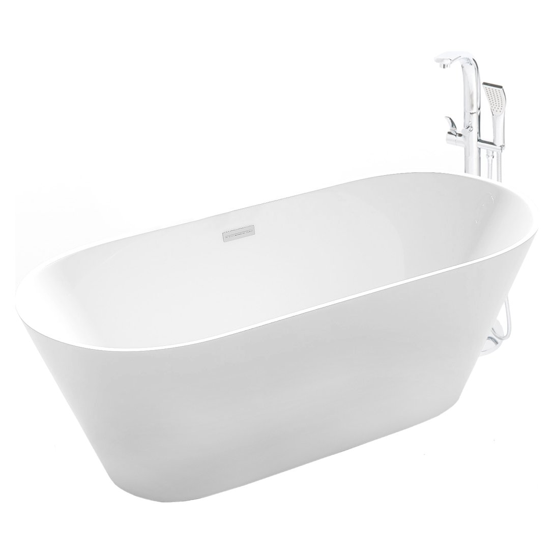 Ross Slim Edge Freestanding Bath 1700 x 800mm