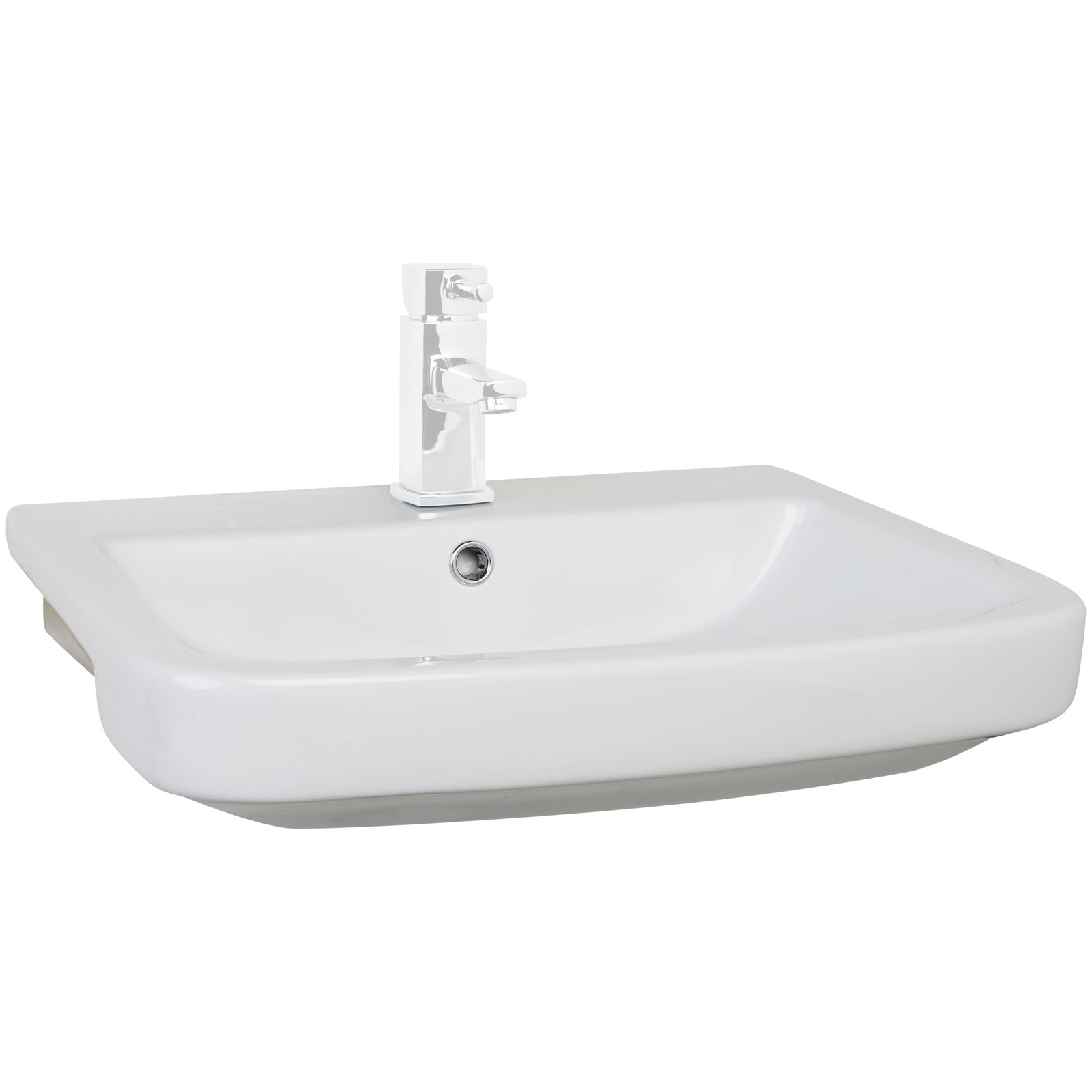Iona 550 Semi-Recessed Basin