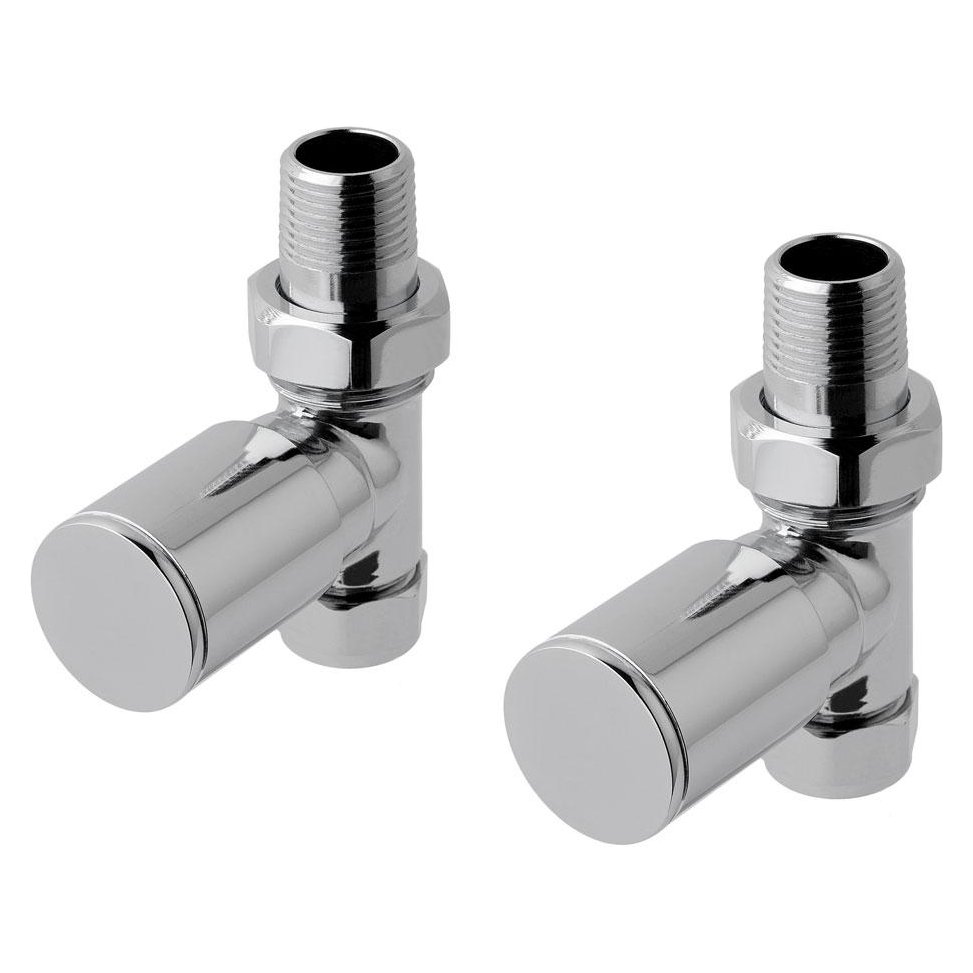Straight Radiator Valve (Pair)