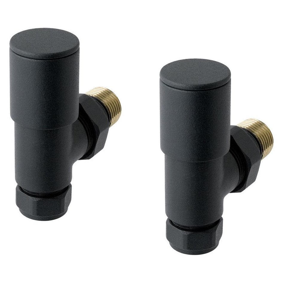 Angled Radiator Valve (Pair)