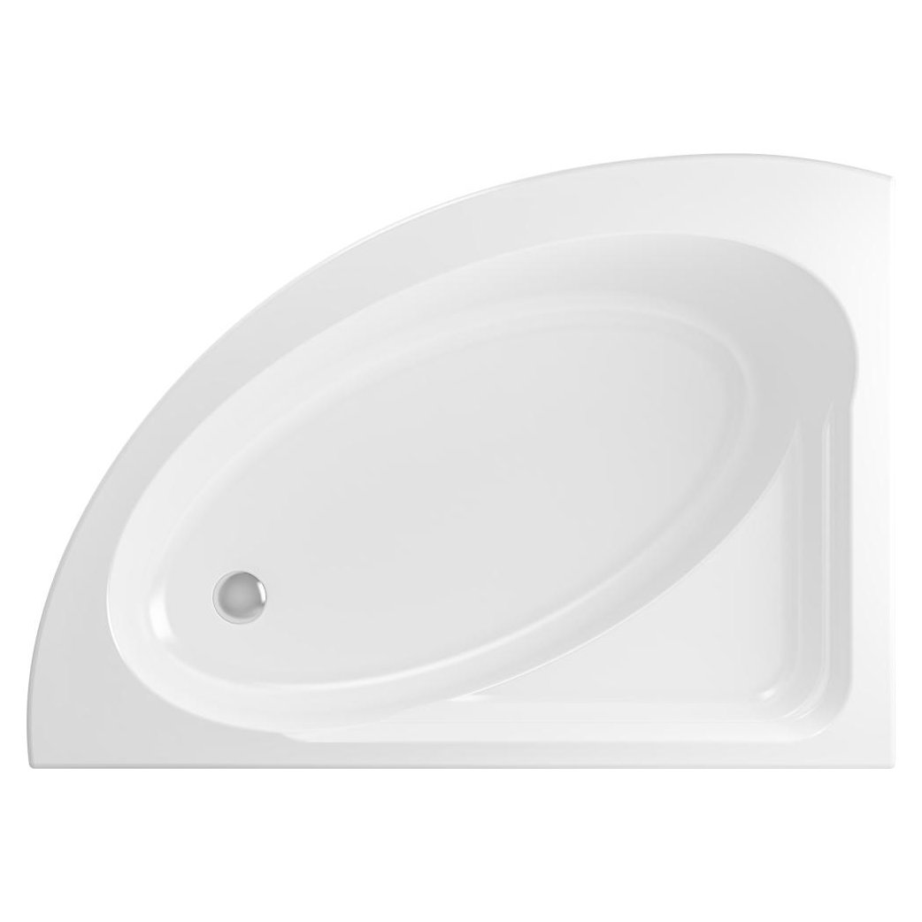 Lundy Off Set Corner Bath Right Hand 1500 x 1040mm Beauforté