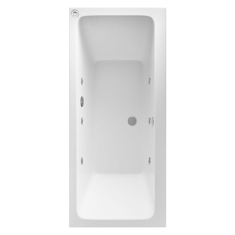 Portland Double Ended 6 Jet Whirpool 1700 x 750mm Beauforté