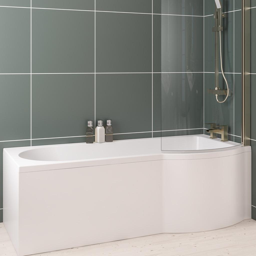 Portland P Shape Front Panel 1700 x 560mm Beauforté