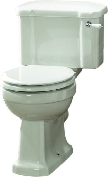 Dunbar Close-Coupled WC Pan, Cistern & Linn Soft Close Seat