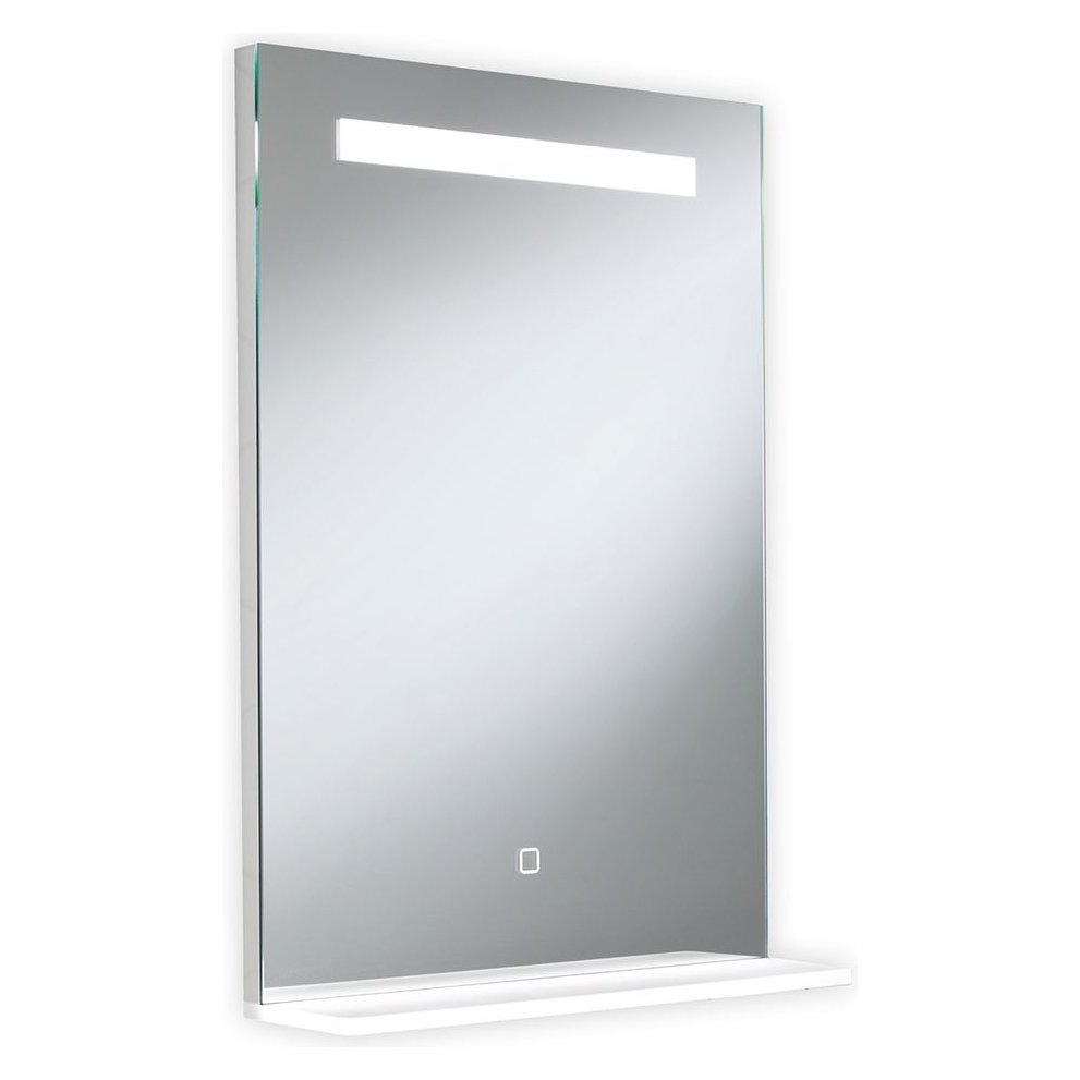 Ayr Bluetooth LED Mirror with Shelf 800 x 600mm