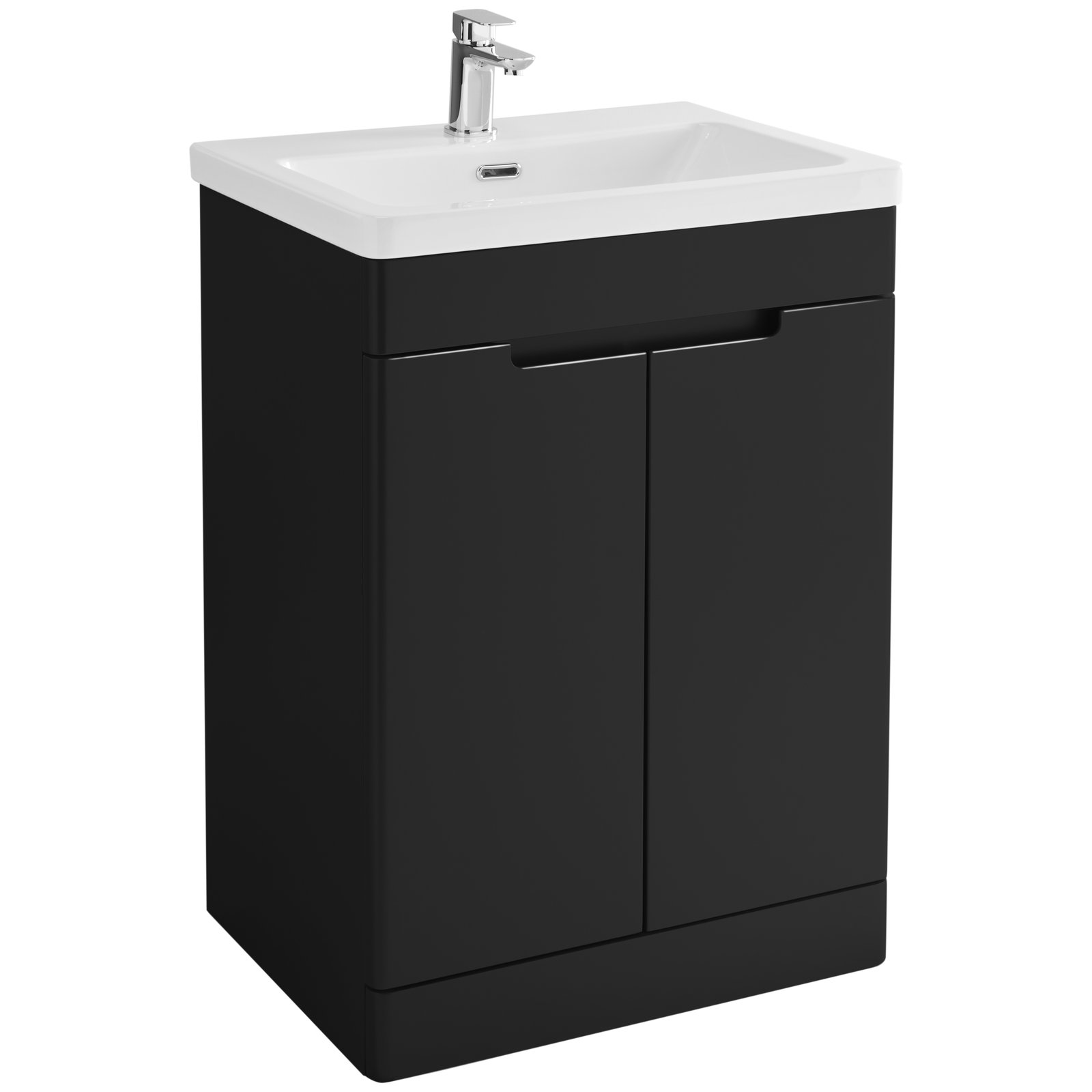 Selkirk 600 Floor Standing 2-Door Vanity Unit with Armastone Basin