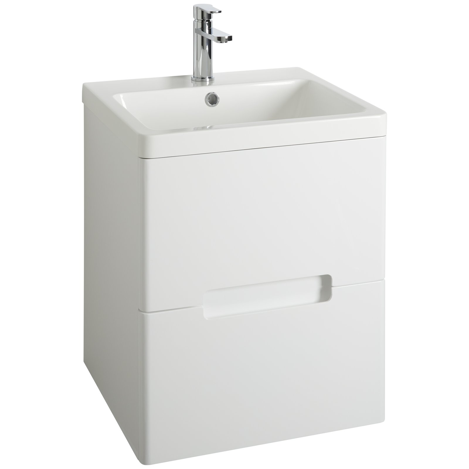 Selkirk 500 Wall Hung 2-Drawer with Armastone Basin