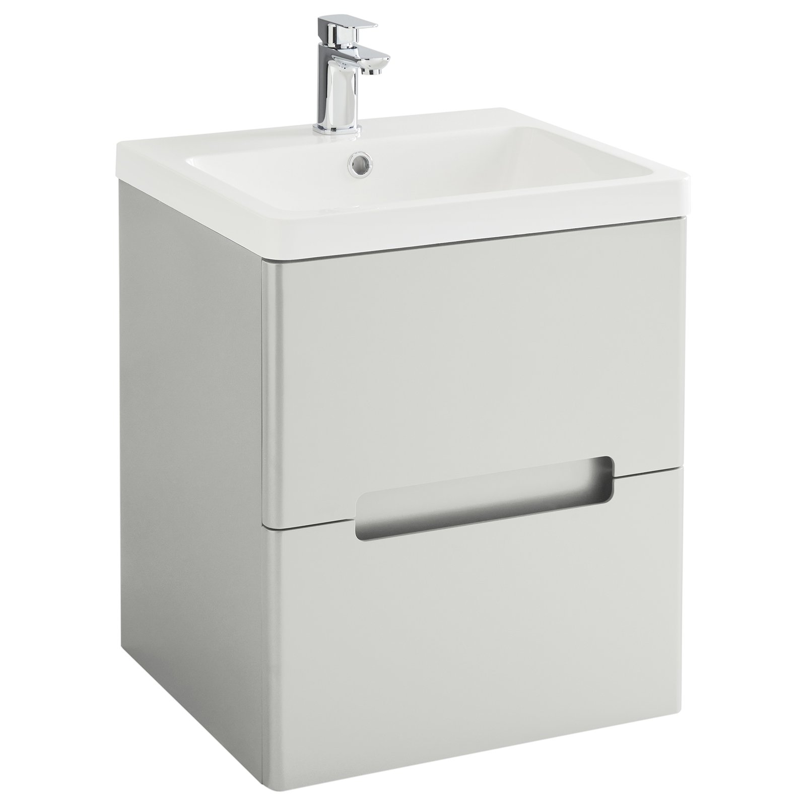 Selkirk 500 Wall Hung 2-Drawer with Armastone Basin