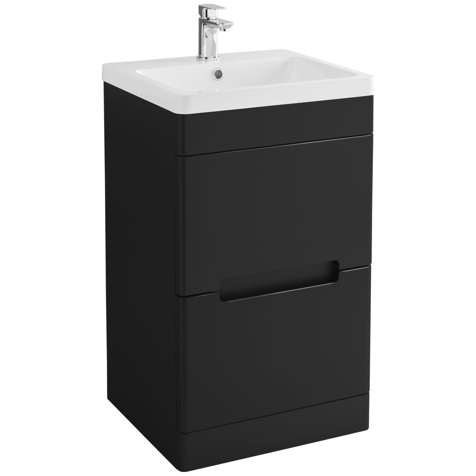 Selkirk 500 Floor Standing 2-Drawer Vanity Unit with Armastone Basin