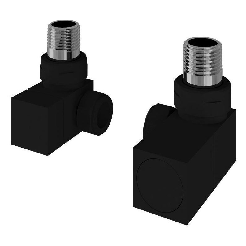 Corner Square Radiator Valve (Pair)