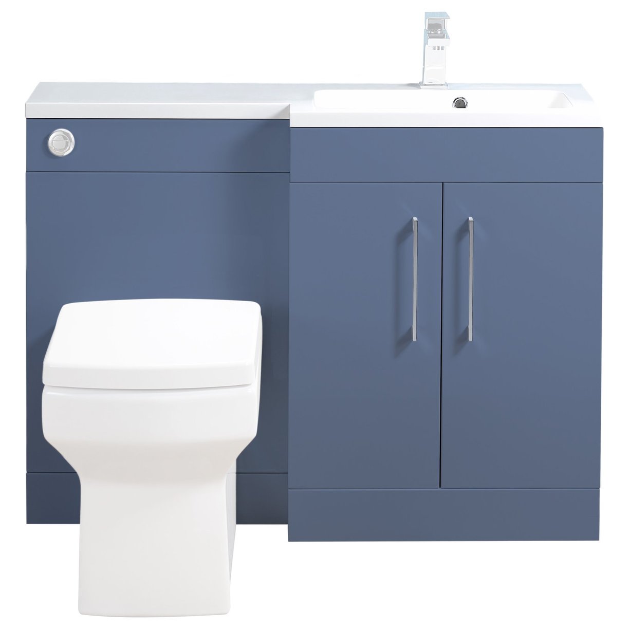 Lomond 1100 L-Shape Slim Combination Unit (Right Hand Basin Option)