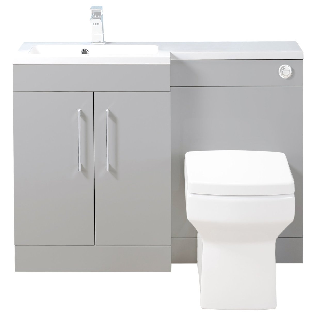 Lomond 1100 L-Shape Slim Combination Unit (Left Hand Basin Option)
