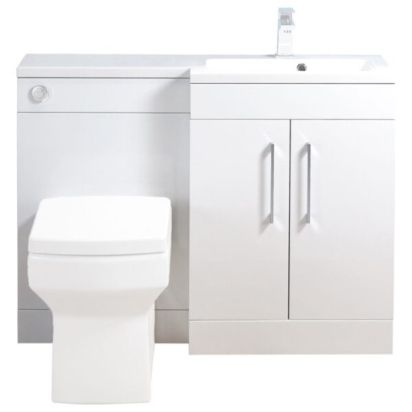 Lomond 1000 L-Shape Slim Combination Unit (Right Hand Basin Option)