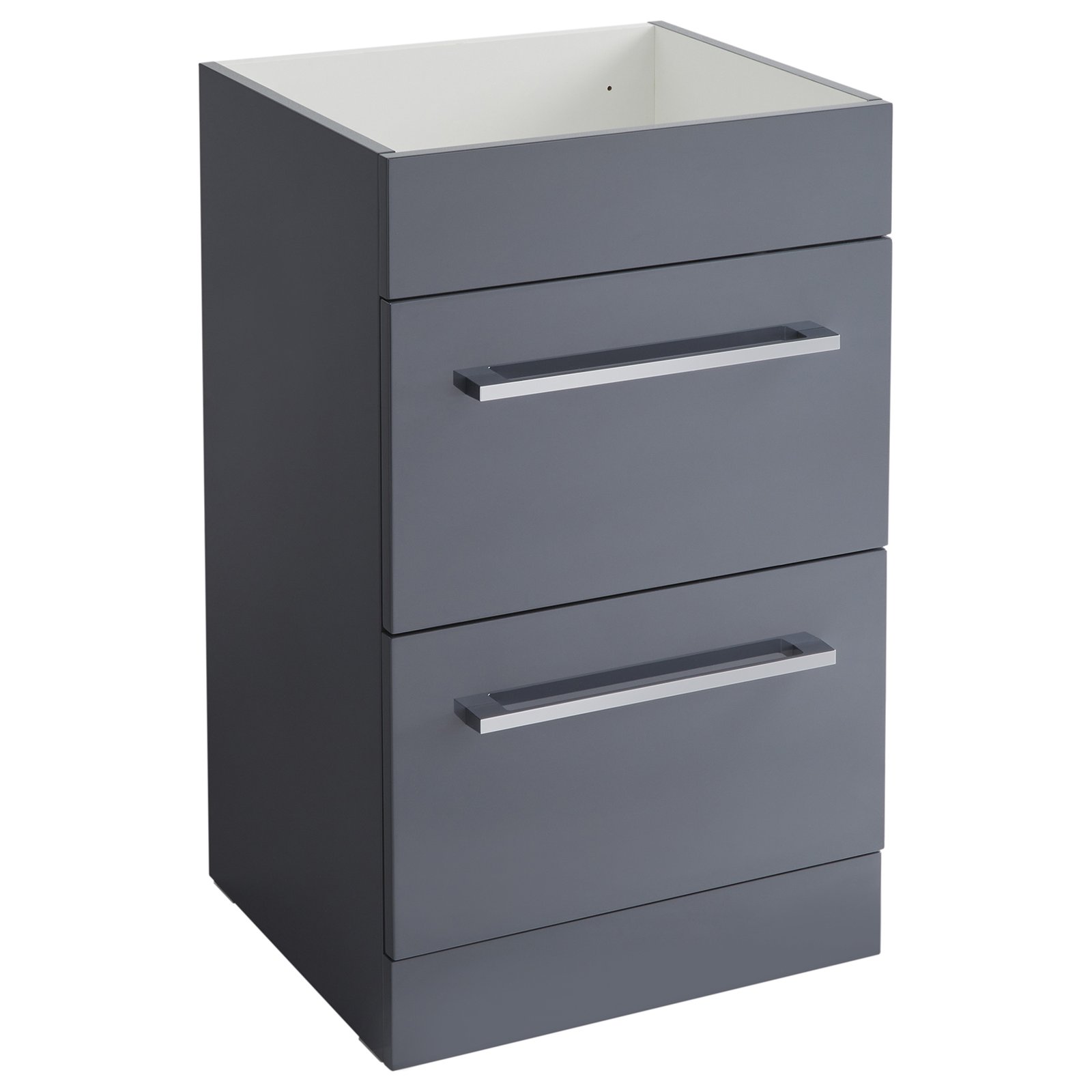 Lomond 500 Floor Standing 2-Drawer Vanity Unit (Basin Sold Separately)