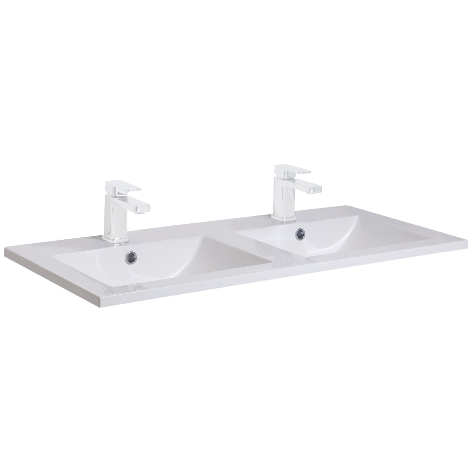 1000 Twin Ceramic Basin