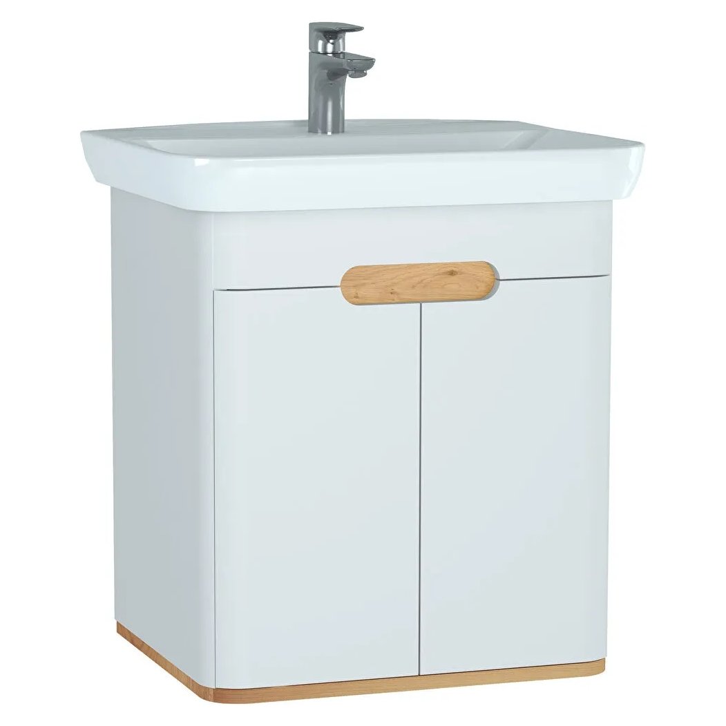 Sento 650mm Wall Hung Vanity Unit & Basin