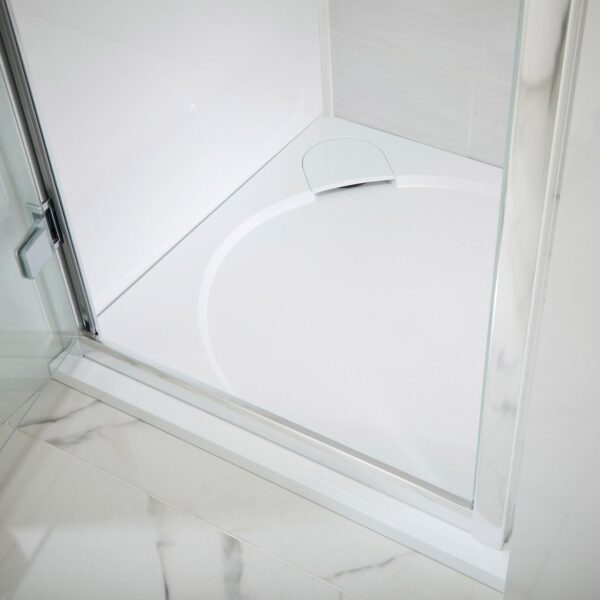 Talla Slip Resistant Square Shower Tray White - 900 x 900 x 30mm
