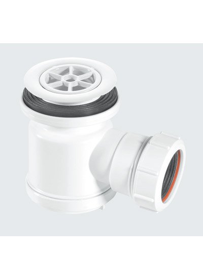 Shower Trap 70mm x 19mm White