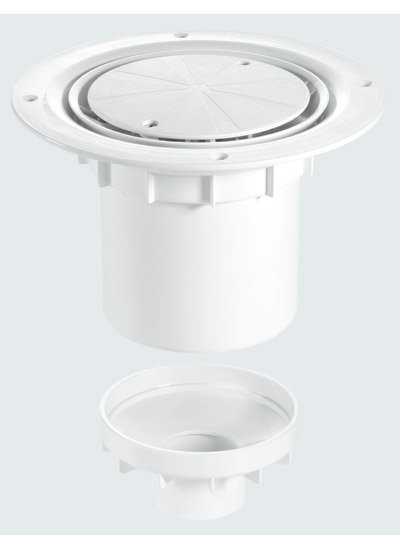 TSG Vertical 75mm Wht/Sheet Floor
