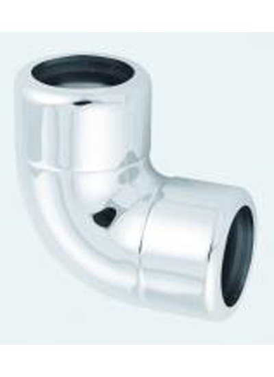 Chrome Plated 90° Bend 42mm