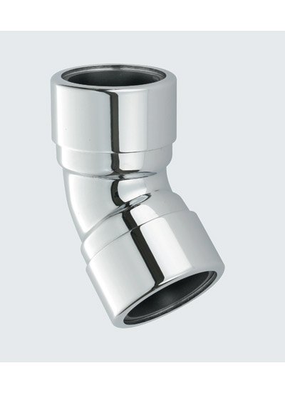 Chrome Plated 135° Bend 35mm