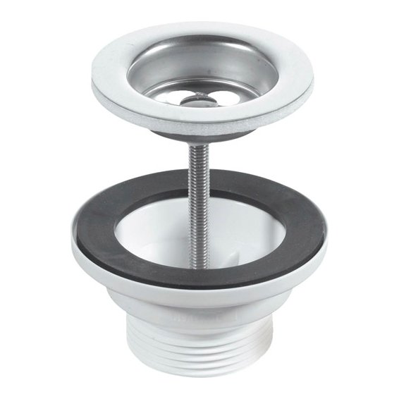 Stainless Steel Basin Waste +C+S 1¼"