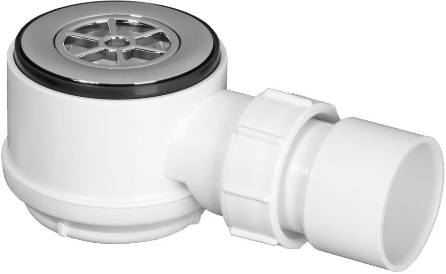 1½" 20mm Seal Shower Trap 70mm Chrome Plated