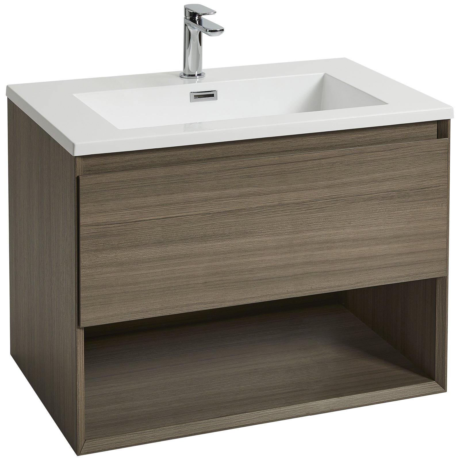 Oakley 800 Wall Hung 1-Drawer Vanity Unit with Armastone Basin