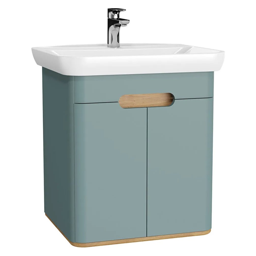 Sento 650mm Wall Hung Vanity Unit & Basin