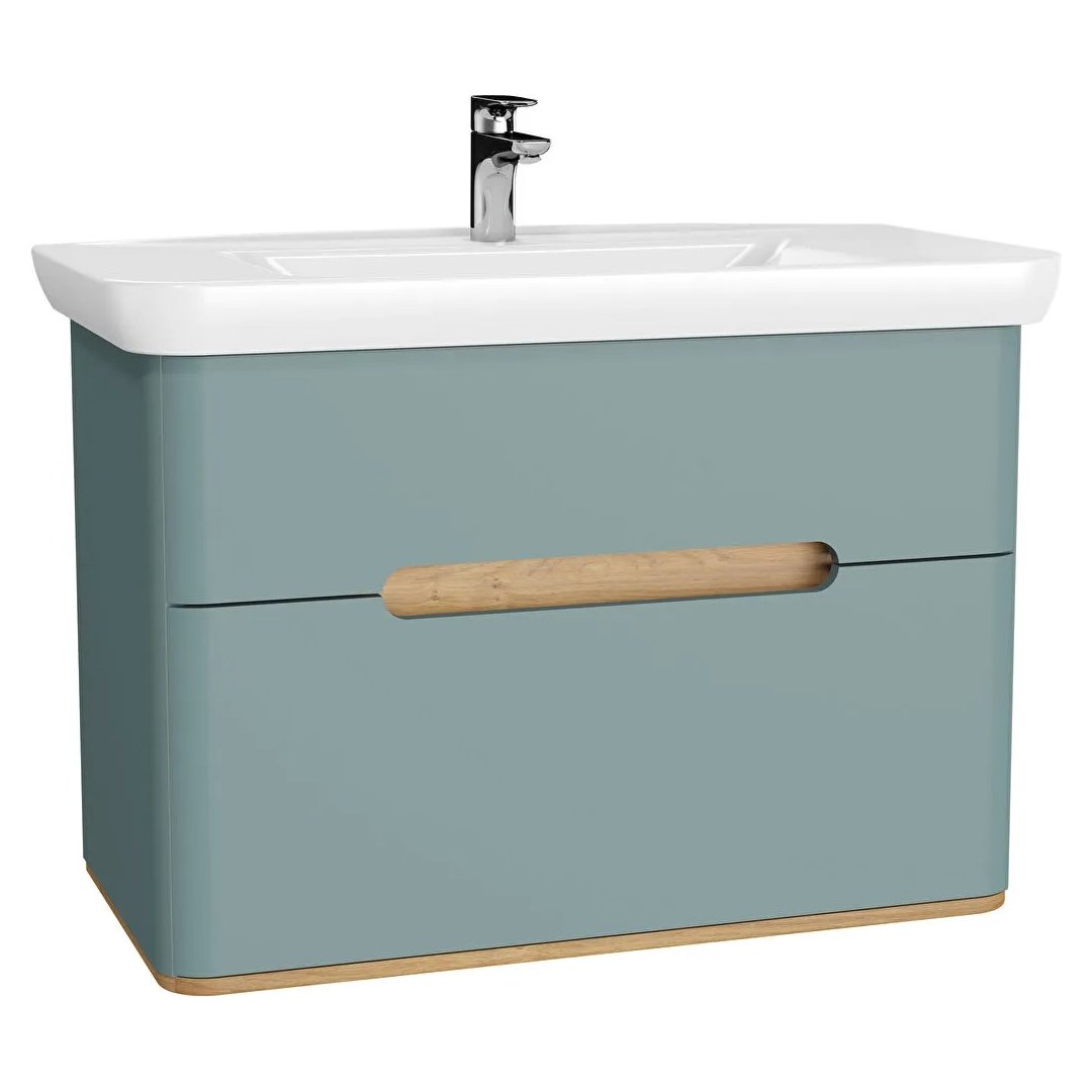 Sento 1000mm Wall Hung Vanity Unit & Basin