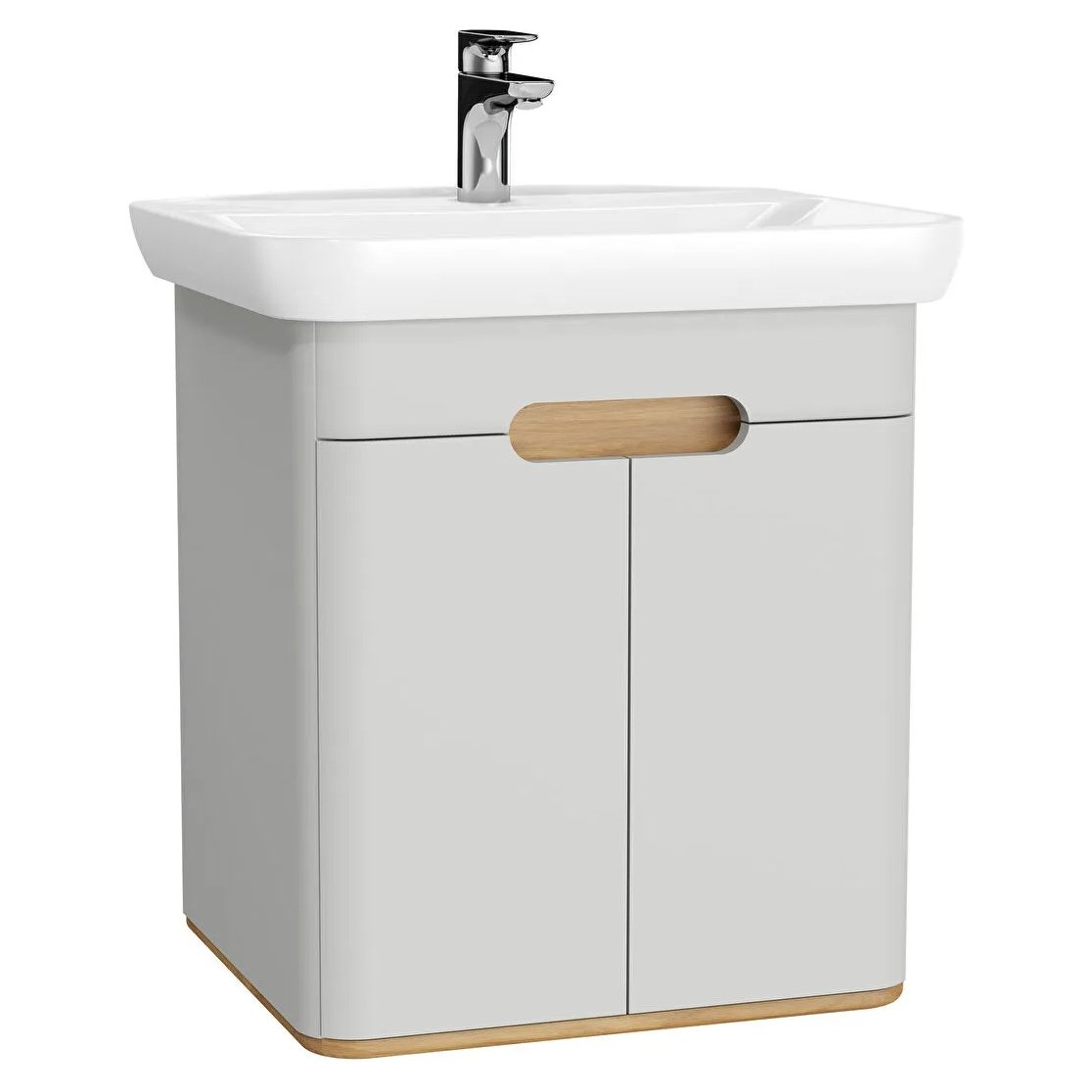 Sento 650mm Wall Hung Vanity Unit & Basin