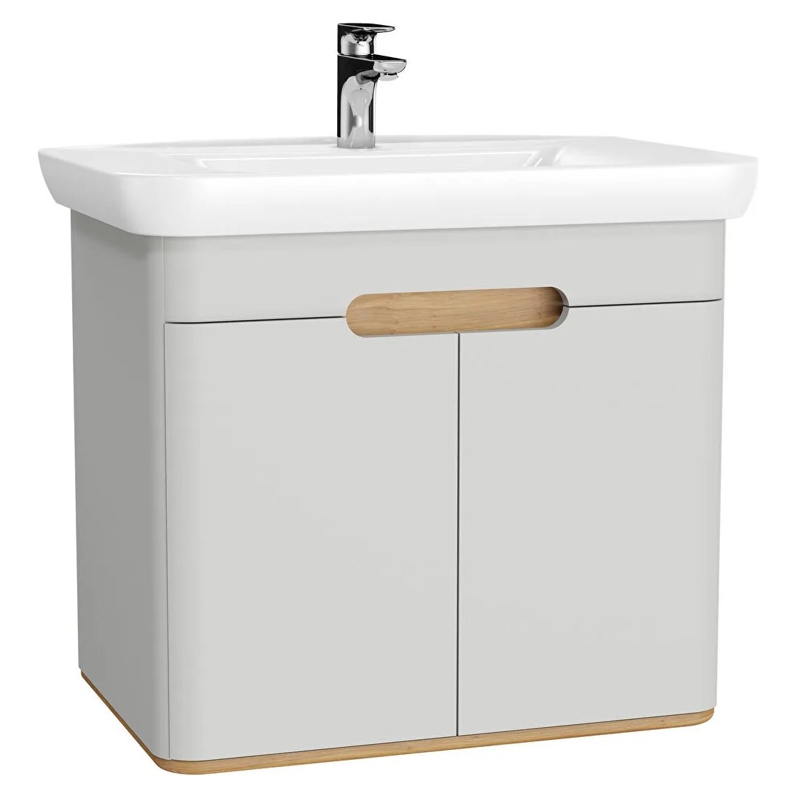 Sento 800mm Wall Hung Vanity Unit & Basin