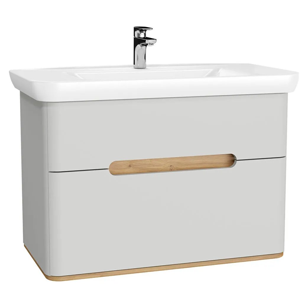 Sento 1000mm Wall Hung Vanity Unit & Basin