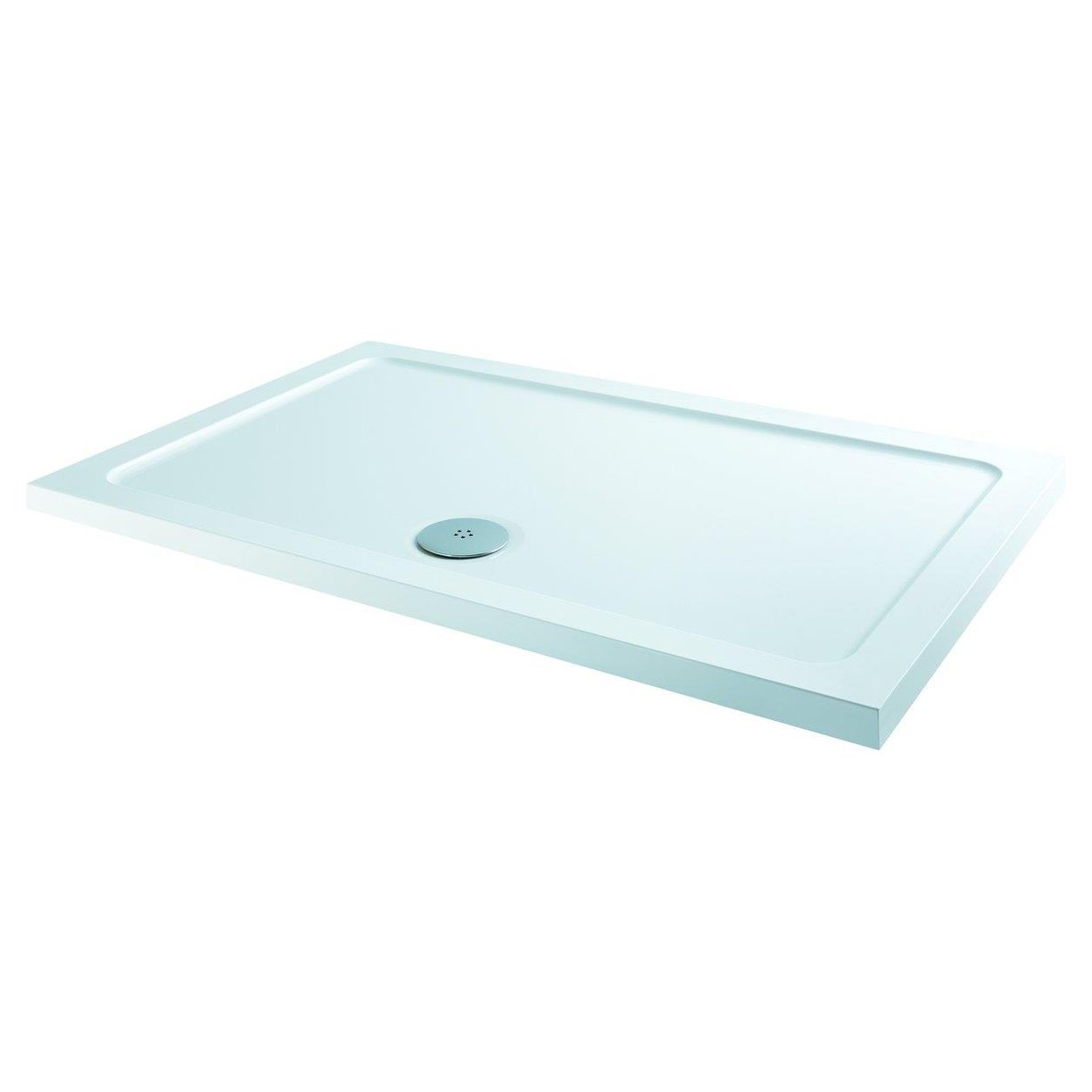 Base Slimline Rectangular Shower Tray - 800 x 760 x 30mm