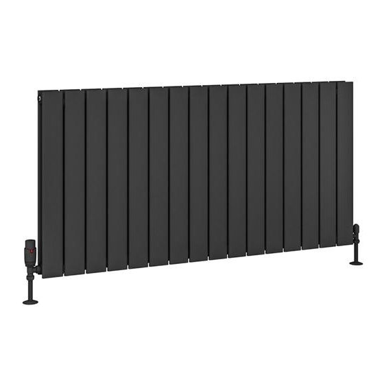 Addington Aluminium Radiator Type 20 600 x 1180mm