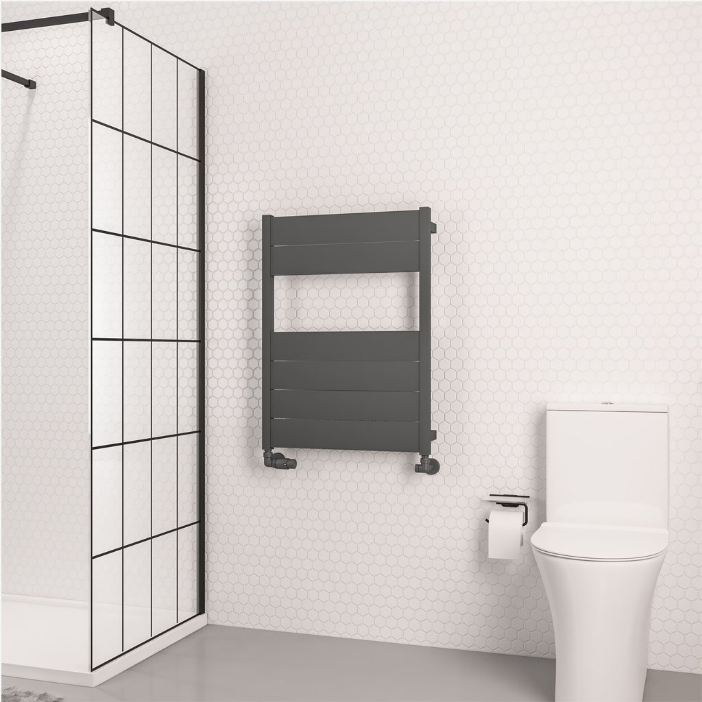 Kingswood Slimline Aluminium Towel Rail 820 x 600mm