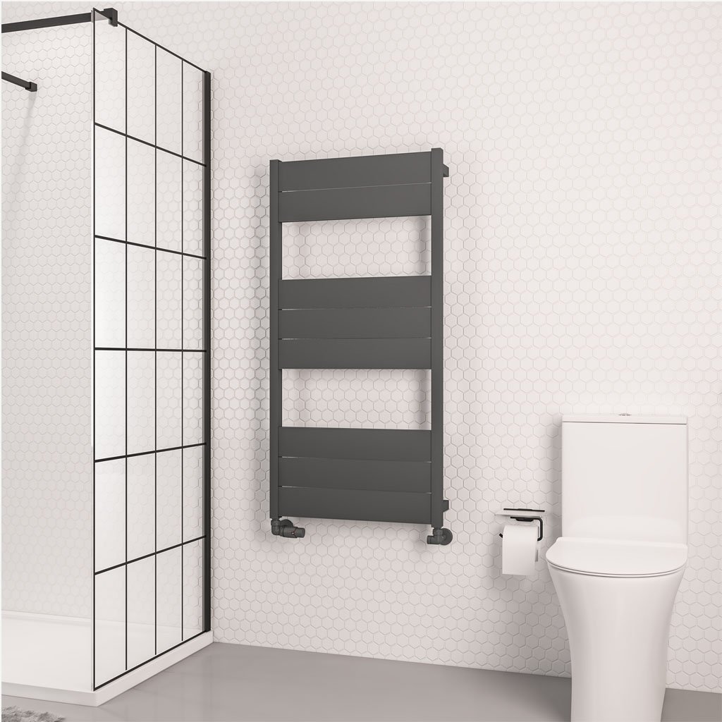 Kingswood Slimline Aluminium Towel Rail 1220 x 600mm