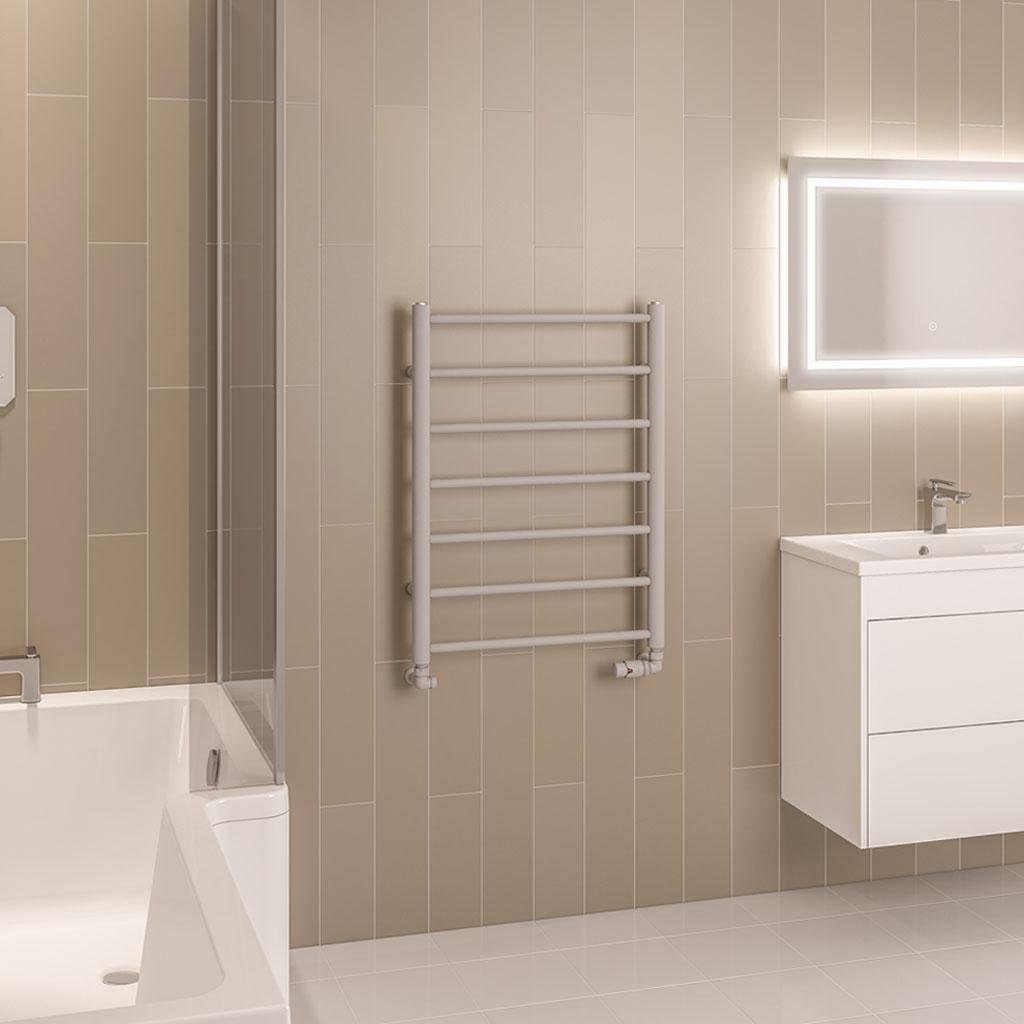 Tuscan Round Towel Rail 800 x 600mm