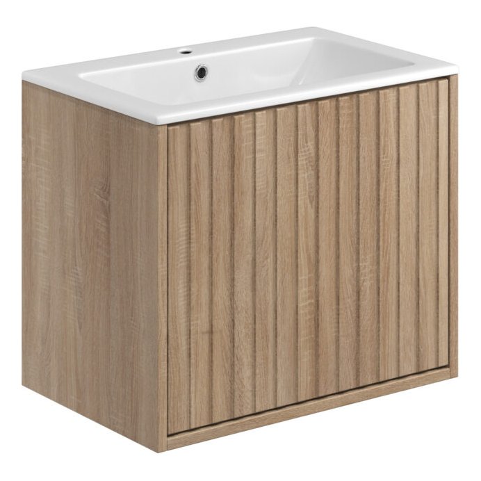 Alfie 600 Wall Hung Vanity Unit & Basin