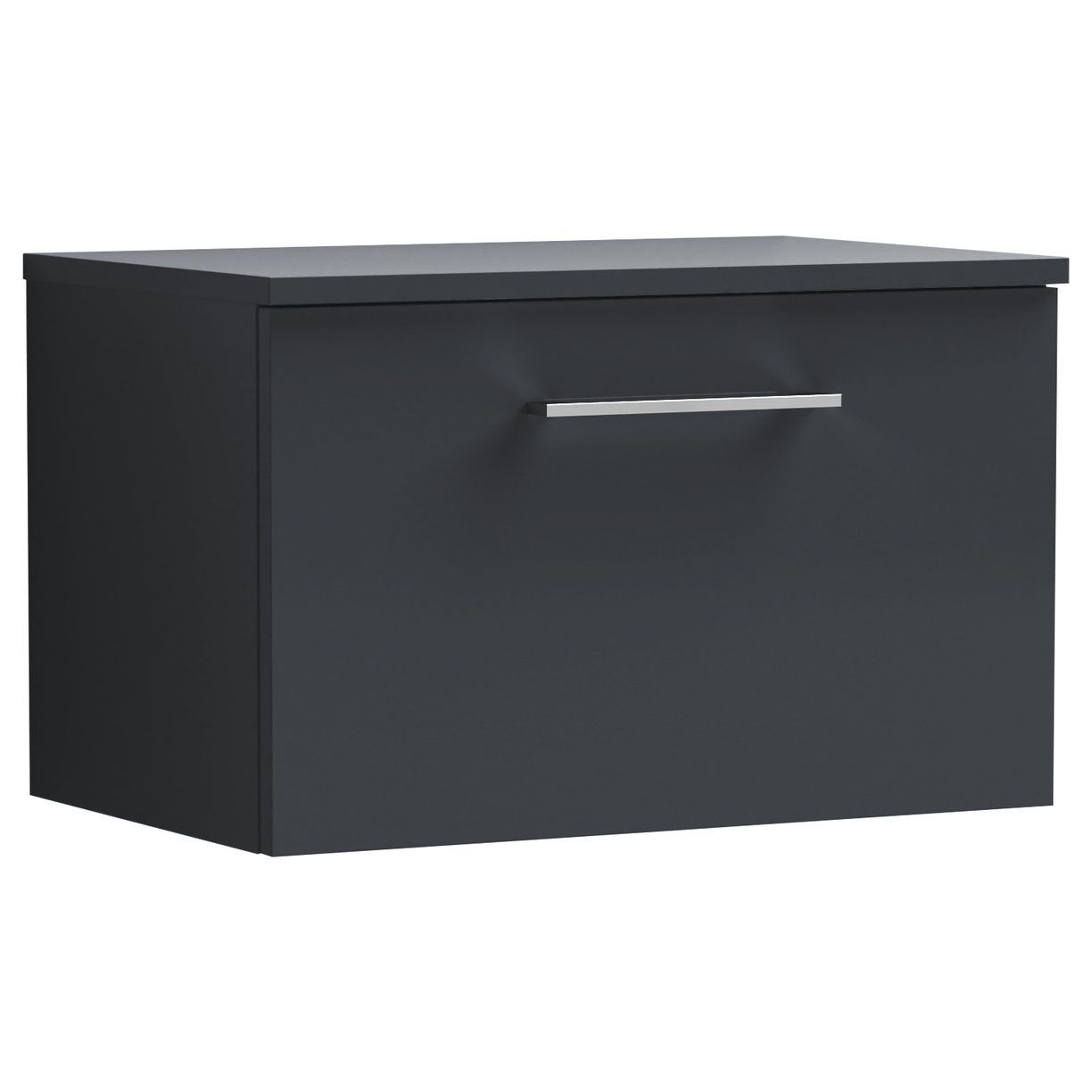 Arno 600mm Wall Hung 1-Drawer Vanity Unit & Worktop