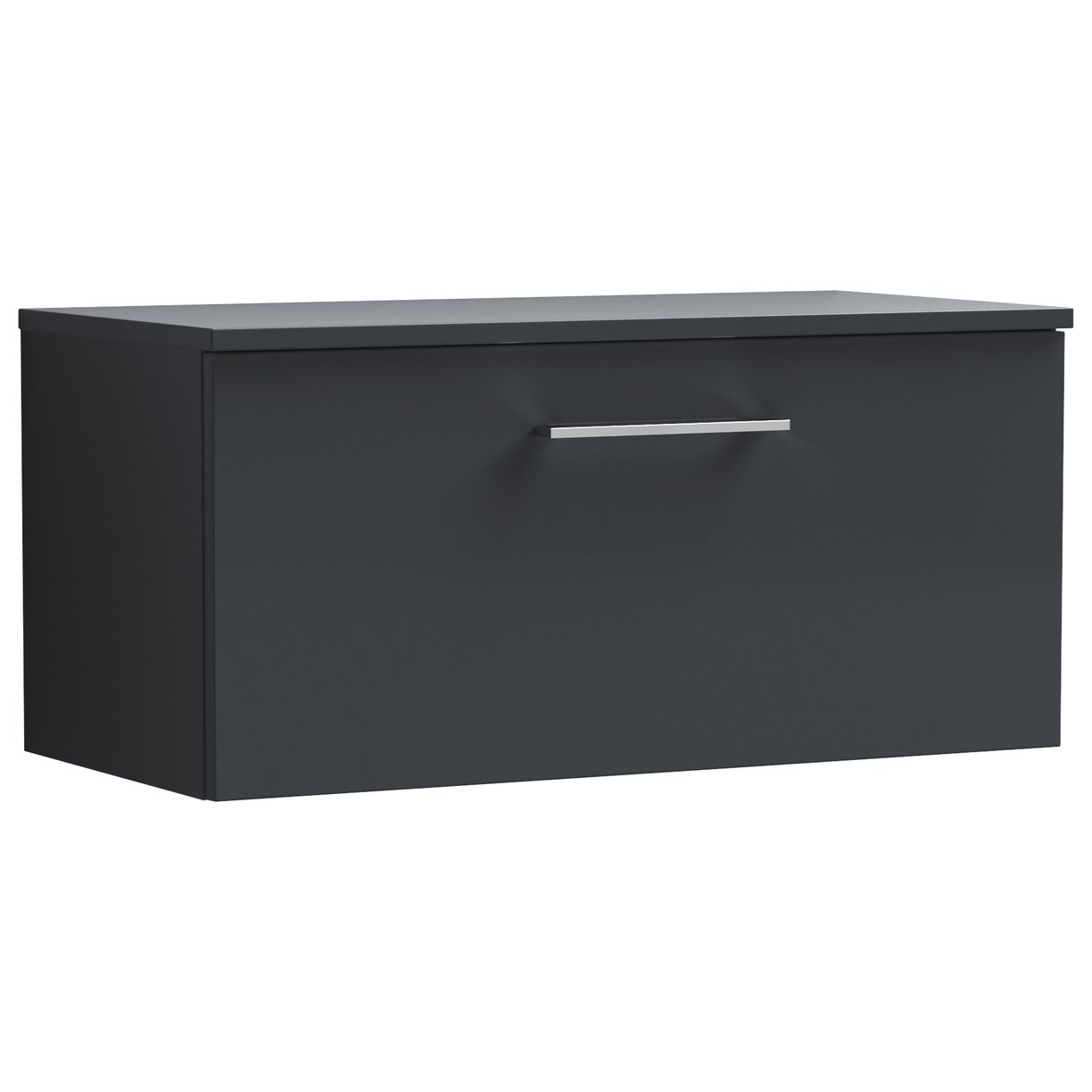 Arno 800mm Wall Hung 1-Drawer Vanity Unit & Worktop