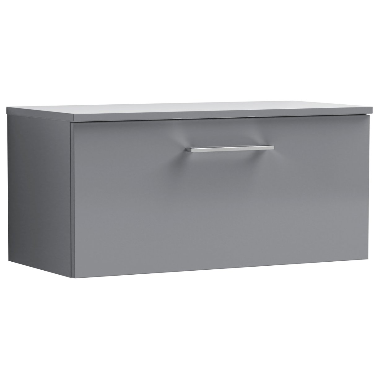 Arno 800mm Wall Hung 1-Drawer Vanity Unit & Worktop