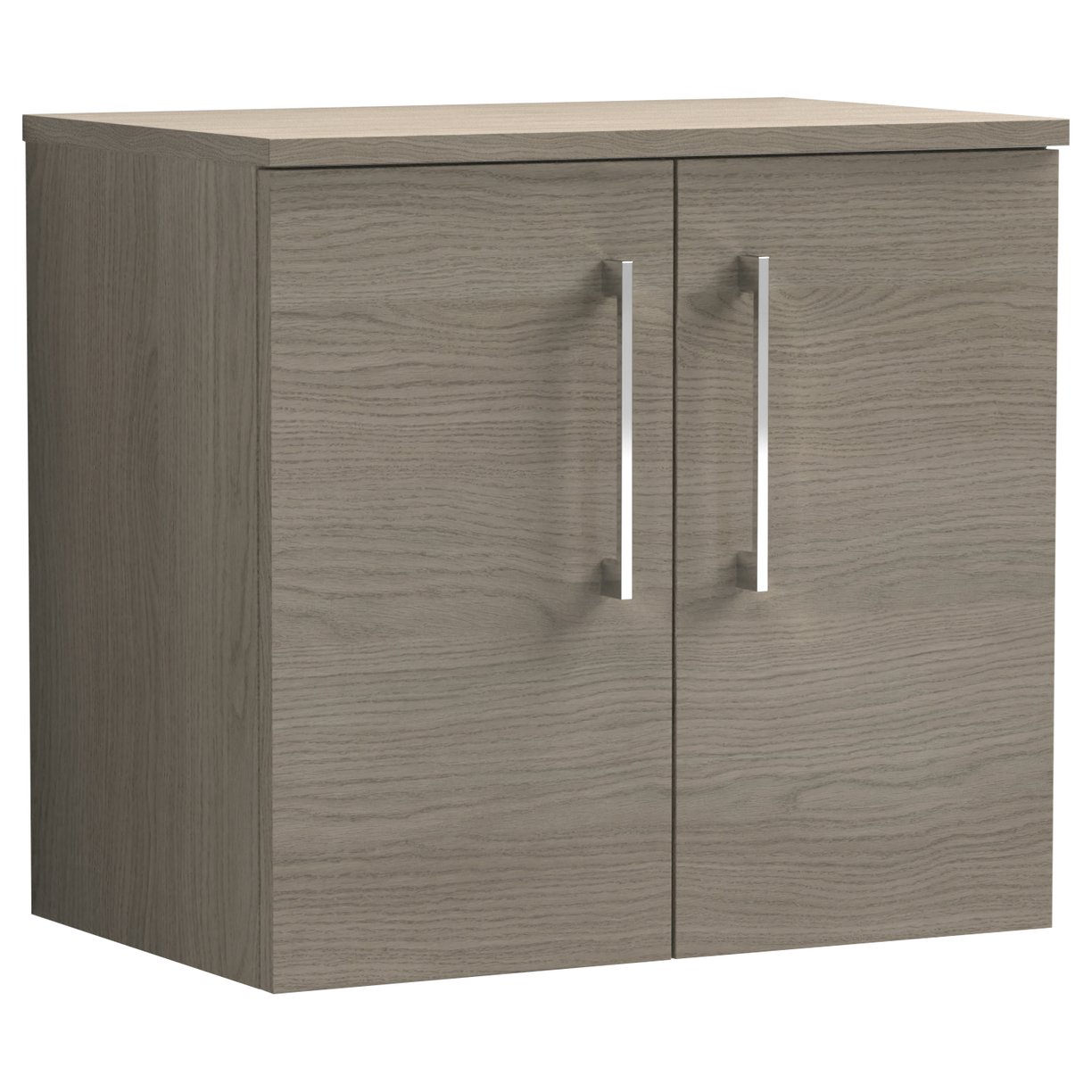 Arno 600mm Wall Hung 2-Door Vanity Unit & Worktop