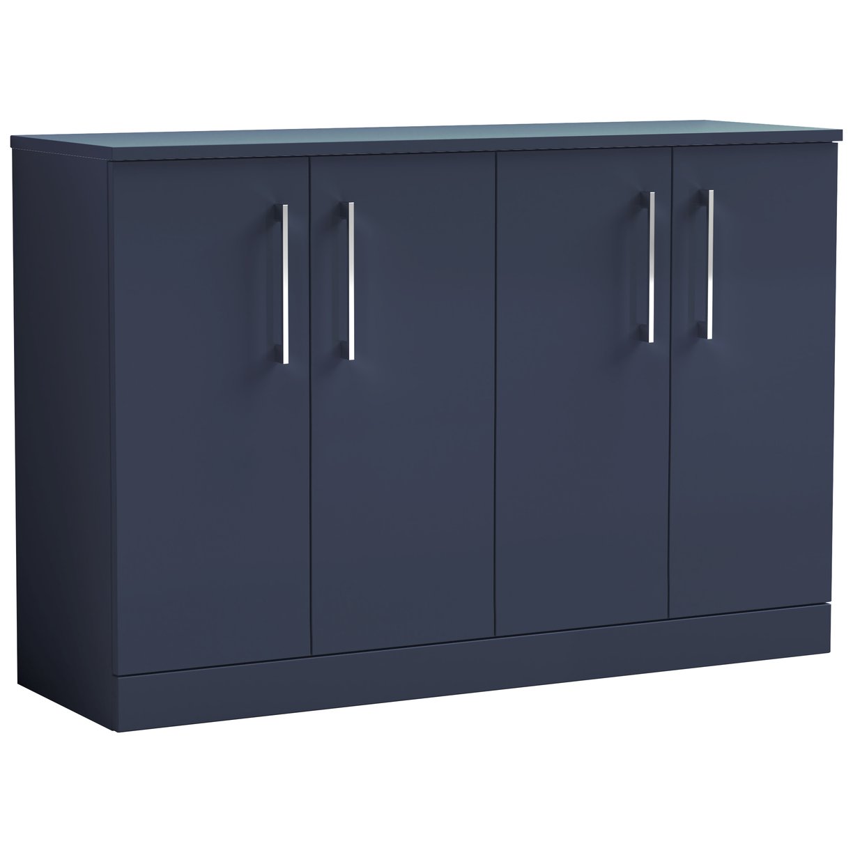 Arno 1200mm Floor Standing 4 Door Vanity Unit & Worktop