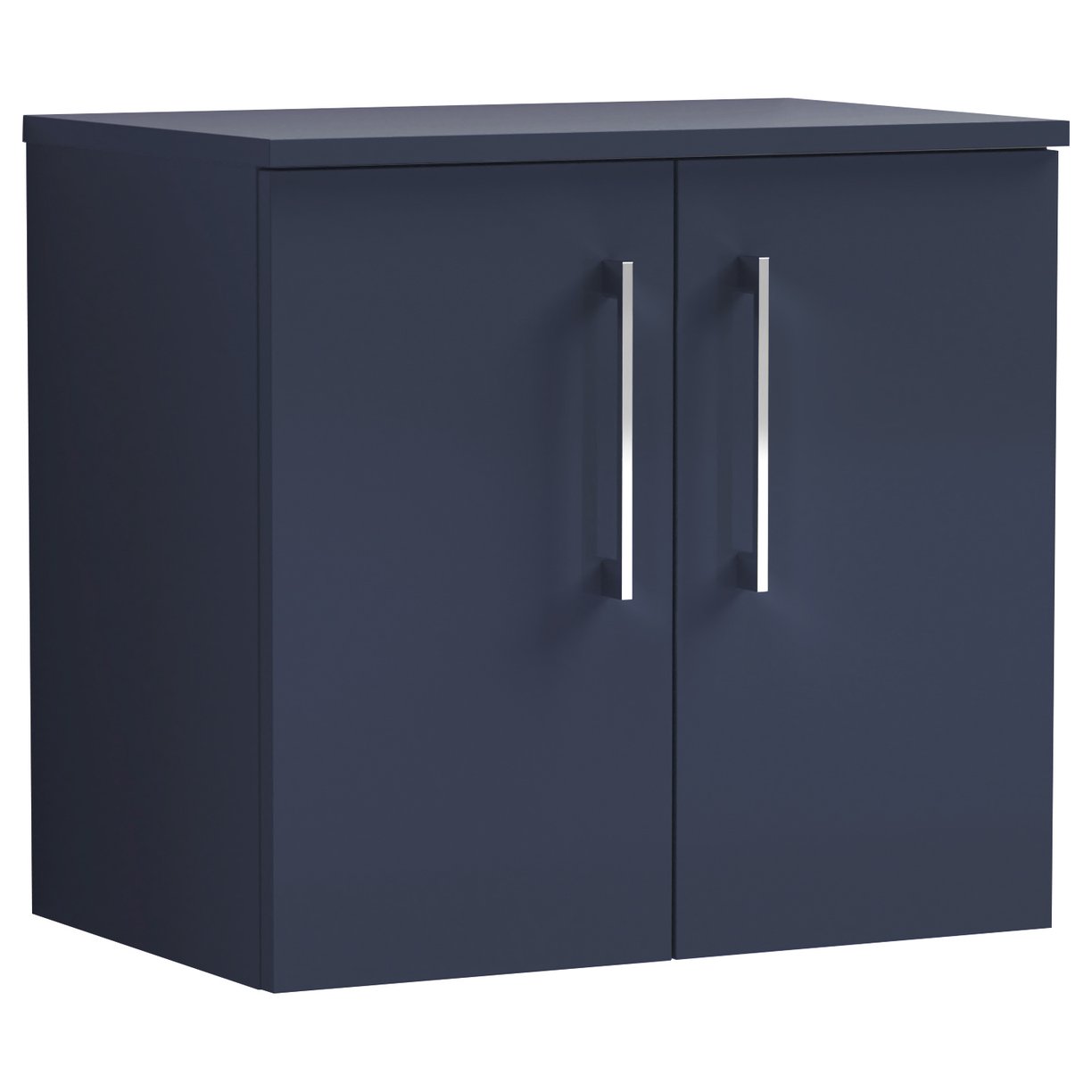 Arno 600mm Wall Hung 2-Door Vanity Unit & Worktop