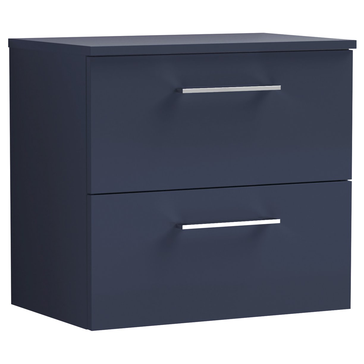 Arno 600mm Wall Hung 2-Drawer Vanity Unit & Worktop