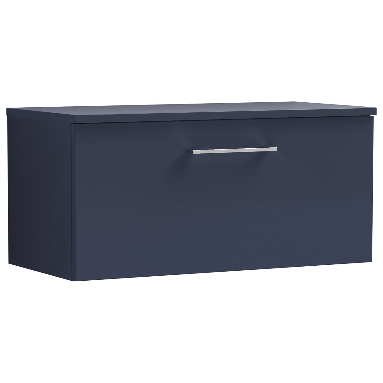 Arno 800mm Wall Hung 1-Drawer Vanity Unit & Worktop